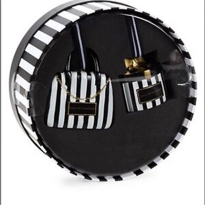 Saks Fifth Avenue Black/White/Gold Ornaments